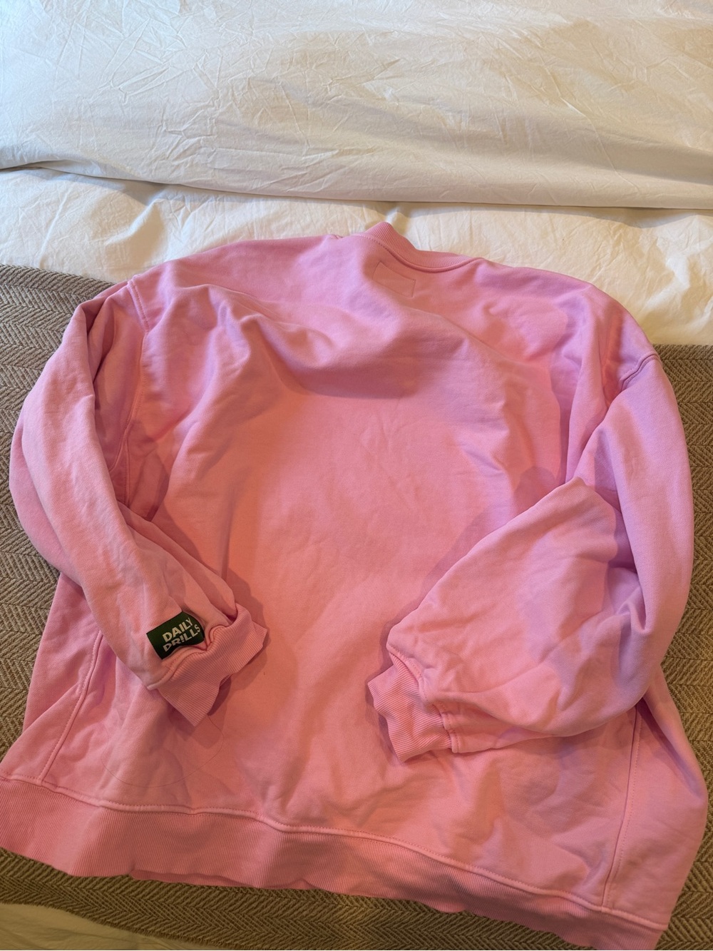 Daily Drills Pink Graphic Sweatshirt - Picture 7 of 7